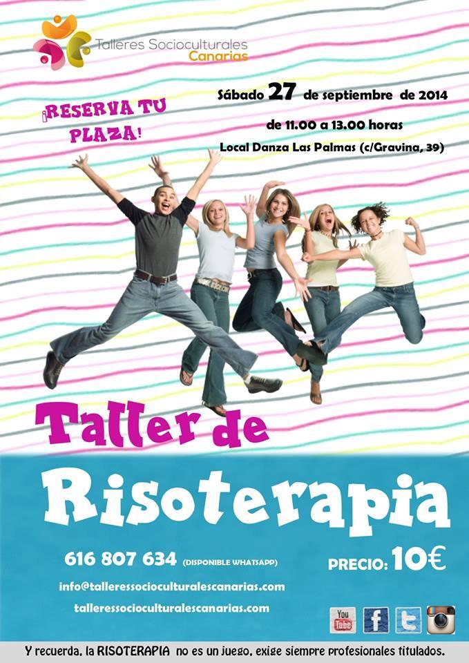 Taller de Risoterapia en Las Palmas este Septiembre,¡volvemos a la carga!
