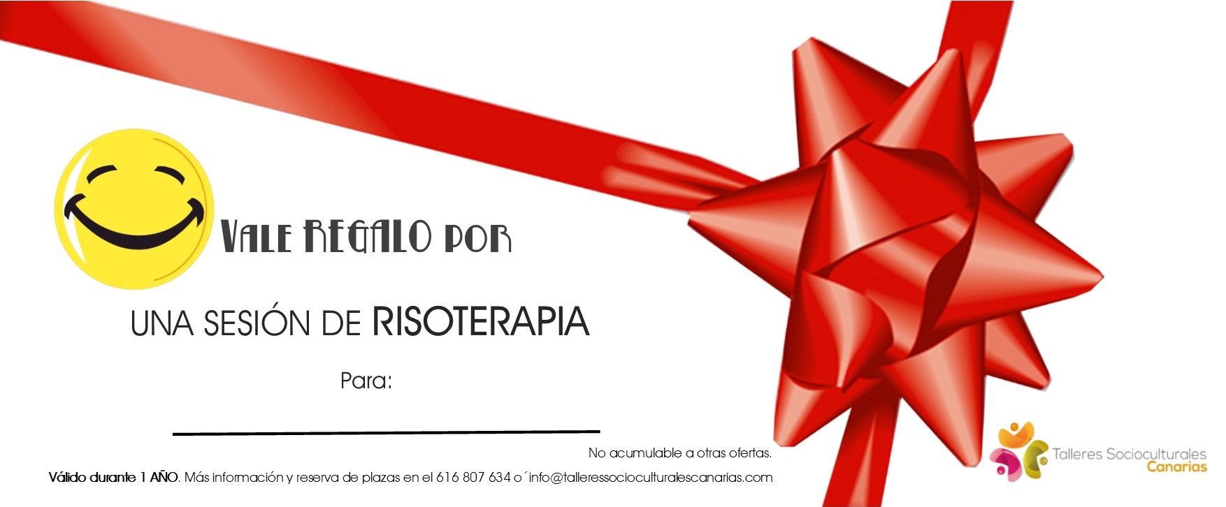 Regala risoterapia, regala felicidad en Las Palmas
